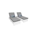 thumbnail image 1 of Monaco Chaise Set of 2 Outdoor Wicker Patio Furniture, 1 of 2