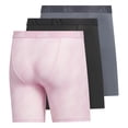 thumbnail image 5 of Calzoncillos tipo bóxer adidas de microfibra para hombre, paquete de 3, talla M, 5 of 5