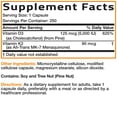 thumbnail image 3 of Bronson Vitamin K2+D3 Vegan 2 in 1 Support Vitamin K2 As MK-7, 250 Capsules, 3 of 4