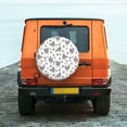 thumbnail image 6 of Salouo Funny Chicken Print Spare Tire Cover 14-17 inch Spare Tire Protector Universal Tough Tire Wheel Cover for Trailer SUV and Truck-, 6 of 6