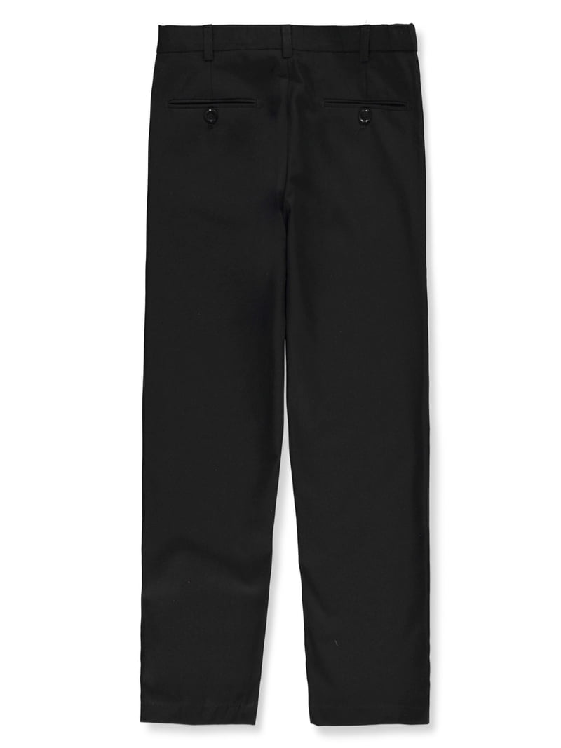 Kids World Boys' Expandable Waist Dress Pants Color: black Size