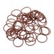 thumbnail image 1 of Car Universal O Ring Seal Gasket 17mm ID x 1.5mm CS Durable | Inside Faucet Repair Trucks Suvs Trailer Tube Sealing, Brown with Box 50pcs, 1 of 6