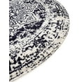 thumbnail image 6 of Unique Loom Richmond Collection Area Rug - Medallion (5' 1" Round Blue/Ivory), 6 of 6