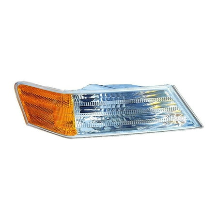 Parking Light Lamp Lens 2007-2015 Jeep Patriot Aftermarket Passenger Side Parking Lamp Lens and Housing 68004180AC CAPA ()