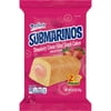 Marinela Submarinos Fresa, Strawberry Crème Filled Snack Cakes, Twin Pack