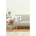 thumbnail image 2 of Deer Buck Portrait Indoor/Outdoor Embroidered Accent Throw Pillow 18" x 18", 2 of 4