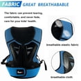 thumbnail image 2 of StarknightMT Kids Motorcycle Chest Protector Dirt Bike Youth Riding Spine Back Armor Protection for Motocross Cycling Skateboard,Skiing,Skating,Off-Road ï¼Blueï¼, 2 of 7