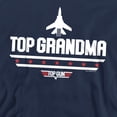 thumbnail image 2 of Popfunk Top Gun Mother's Day Top Grandma Unisex Adult Crewneck Sweatshirt, Navy, Medium, 2 of 5
