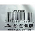 thumbnail image 4 of Leviton 86033 Ivory Three Gang Blank Wall Plate, 4 of 4