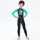 thumbnail image 4 of Naiovety Trajes de neopreno traje de buceo ultrafino niños traje de baño niños niñas Anti-medusas traje de baño de moda para esnórquel surf Deportes acuáticos Negro S Naiovety OD003656-01, 4 of 6