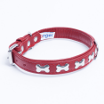 thumbnail image 2 of Os ROTTERDAM en Cuir pour Collier de Chien à une Rangée d'Os, 2 of 3