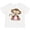 AA-White, variant on Inktastic Monkey Girls Toddler T-Shirt