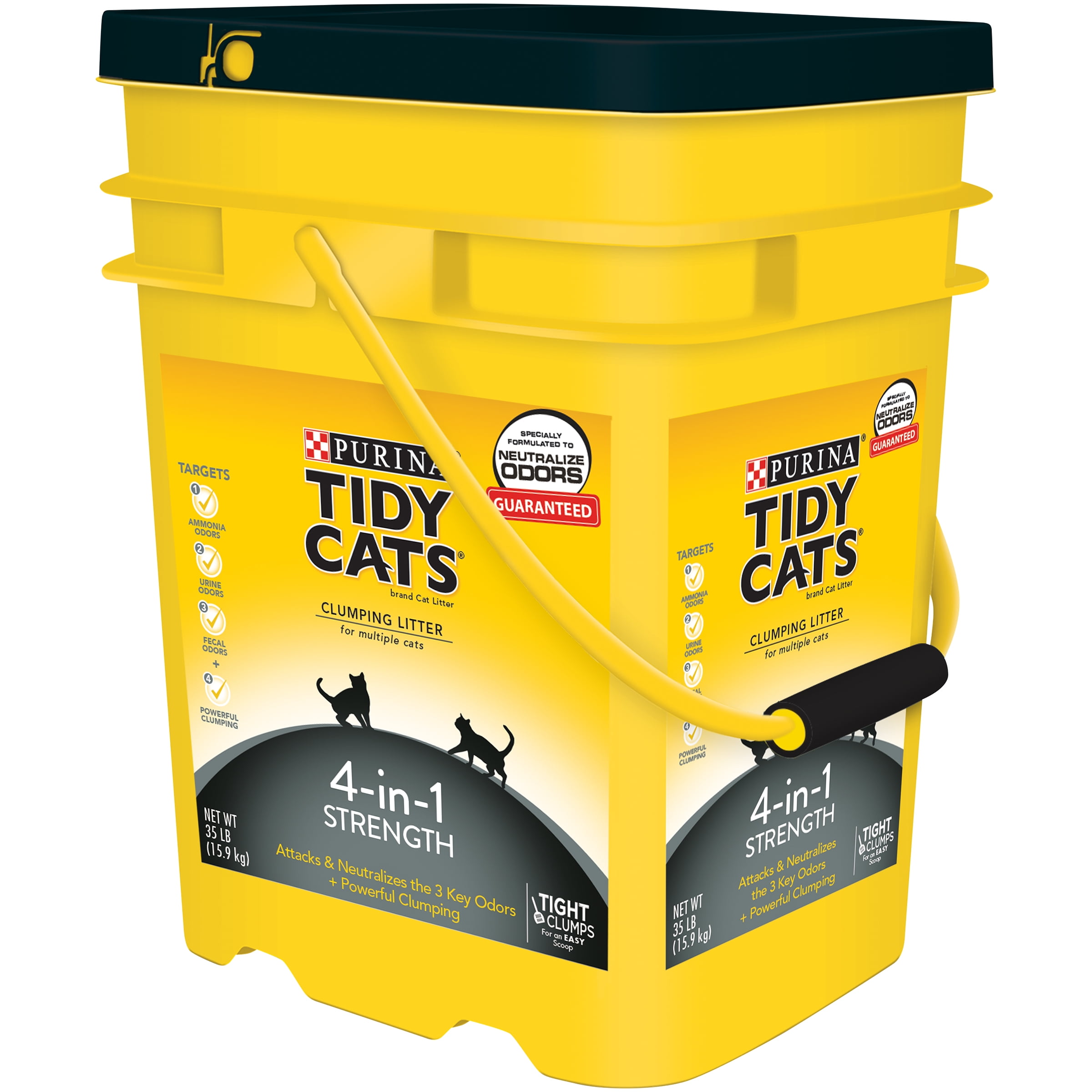 Purina Tidy Cats Clumping Litter 4in1 Strength for Multiple Cats 35
