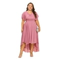 thumbnail image 6 of LilyLLL Womens Plus Size Formal Dress Evening Party Wedding Guest Chiffon Bridesmaid Gown, 6 of 6