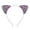 Navy Blue, variant on Girls Headband Glitter Sequins Non-slip Slim Flexible Heavy Duty Hairstyle Decoration Candy Color Cartoon Cat Ear Princess Hair Band Hair Accessories