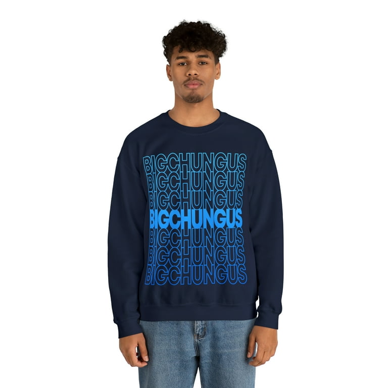 Retro Big Chungus Unisex Crewneck Sweatshirt Walmart