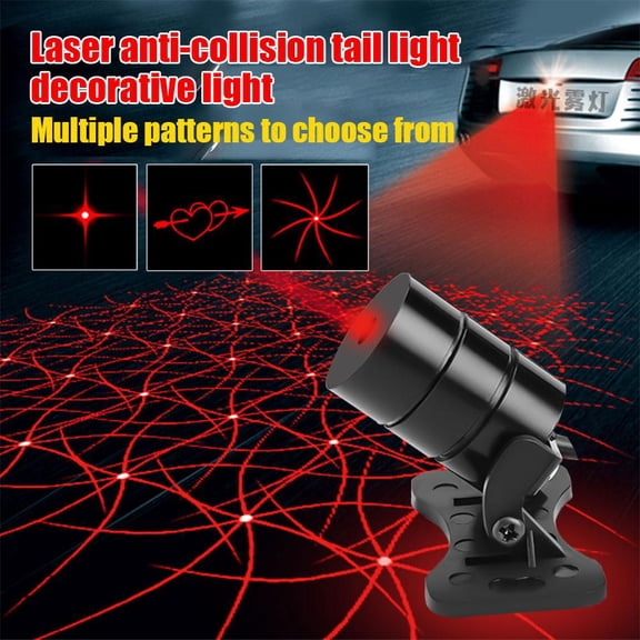 QHUDLV LED Lamp Rear-End Warning Light,Rear Tail Light for Cars & Motorcycles, Bright Visibility