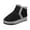 Noir, variante sur Wyzesi Bottes Noires pour Hommes Talon Mode Homme Pantoufles en Suède Coton Chaudes Peluche Épaisses Semelles Courtes Bottes en Coton Bottes d'Hiver pour Hommes