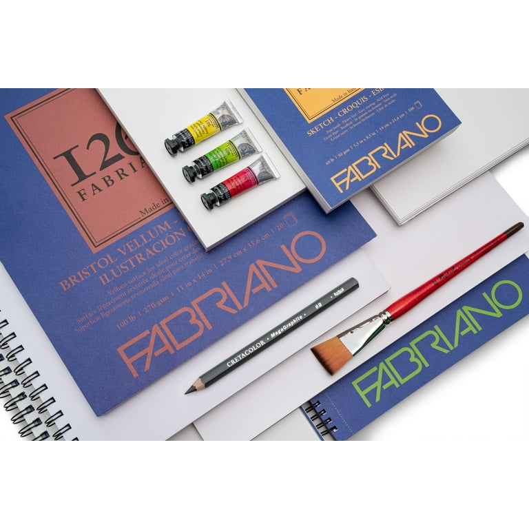 Mozart Supplies Sketch Pad - 60 Sheets, 85 x 11 Inches, 160gsm - Premium Quality, Smooth, Thick Drawing Paper for Your Art Supplies - Perfect Fo