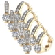 thumbnail image 1 of Aretes Circonia Zirconia1 5 Pzas Aretes Redondos/Zirconia Color Oro Metal., 1 of 2