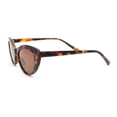 thumbnail image 3 of Womens Classic Iconic Pin Up Girl Cat Eye Sunglasses Tortoise - Brown, 3 of 4