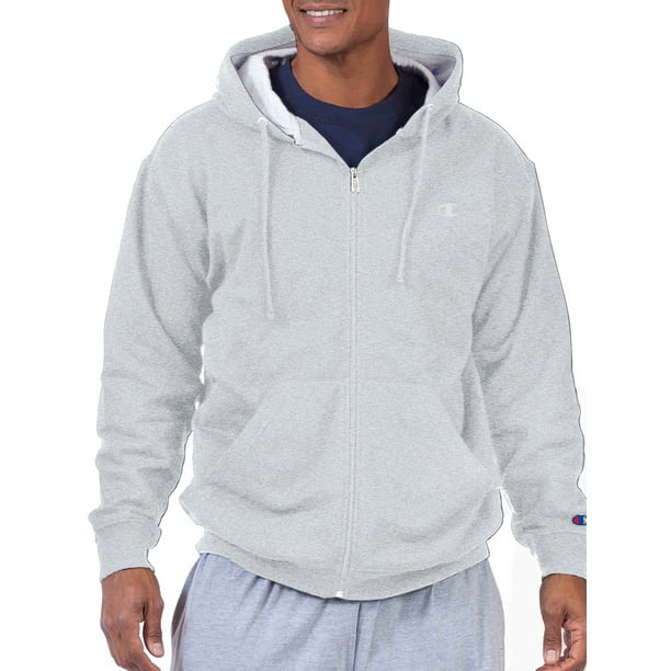 Champion Big & Tall Men's Powerblend Fleece Full Zip Hoodie, up to Size