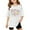 White, variant on XUELUO Toddler Girls Tops & T-Shirts Summer Letter Print Round Neck Short Sleeve Loose T-shirts Sportwear,Black,3-4 Years