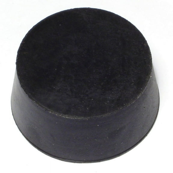 2.2" x 1-15/16" x 1" #11 Black Rubber Stoppers (4 pcs.)