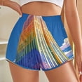 thumbnail image 3 of Women's Originals Shorts, Jersey Sports Shorts, Gym Shorts For Women, Pride Manhattan, 4XL, Plus Size Available, 3 of 5