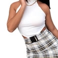 thumbnail image 4 of EYIIYE Combishort d'Été Sans Manches pour Femmes Sexy Slim Stretch, 4 of 7