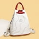 thumbnail image 2 of Mochila de gran capacidad, bolso de mujer, mochila pequeña, bolso de hombro multifunción, bolso de pecho de cuero PU, 2 of 6