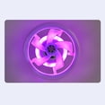 thumbnail image 4 of Mistaha "RGB Color Changing E27 Fan Light with Wall Control and Remote Control - 3-Color Variable Brightness, 40W Power, ABS Blades - White, 260*160mm", 4 of 6