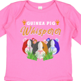 thumbnail image 3 of Inktastic Guinea Pig Whisperer Boys or Girls Long Sleeve Baby Bodysuit, 3 of 4