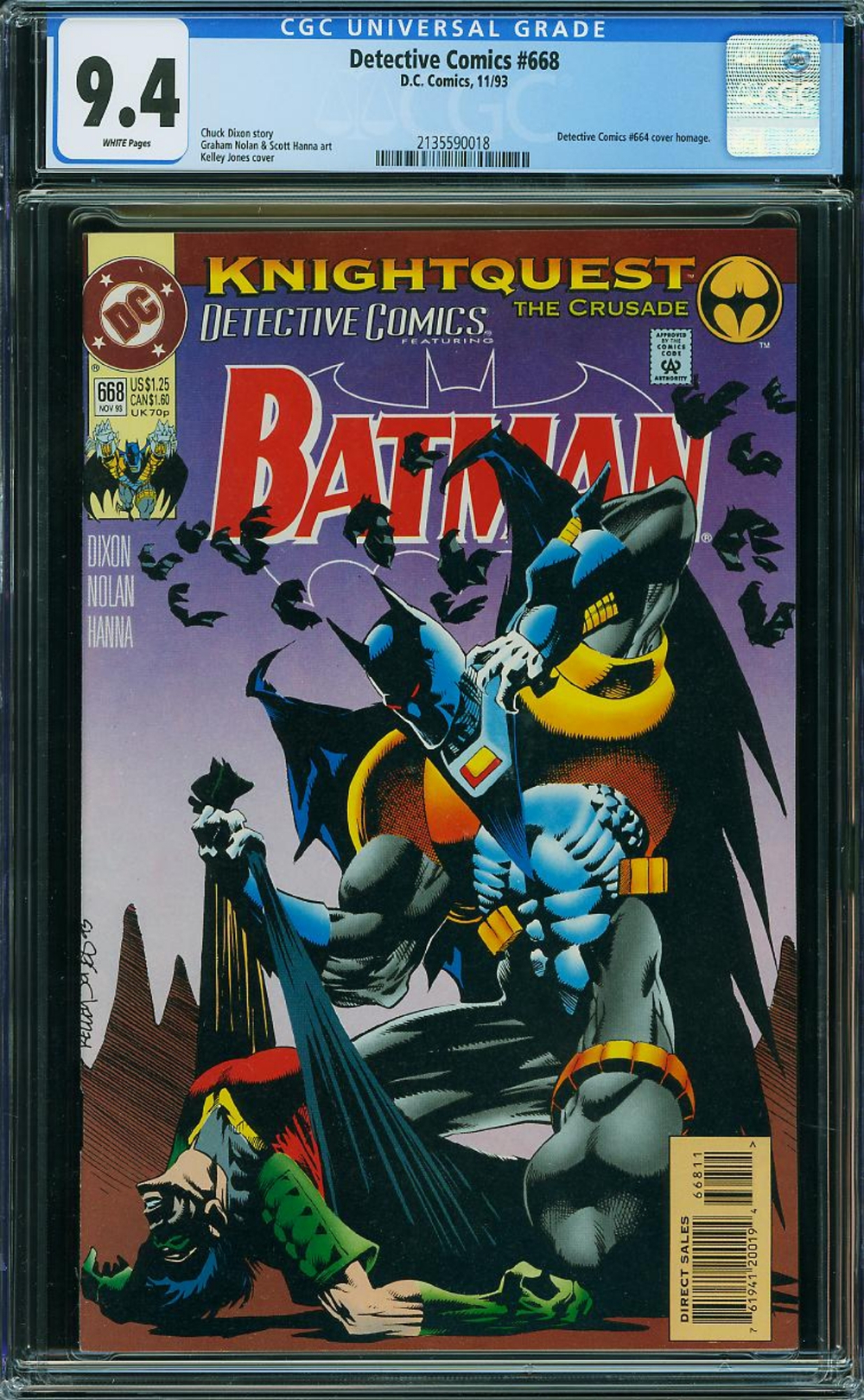 Cover of Detective Comics #668