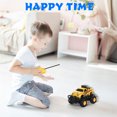 thumbnail image 7 of Growsly Remote Control Car for Boys 4-7, 1:43 Scale Mini RC Car for Kids 3-5, Car Toys Truck Xmas Birthday Gifts for Toddlers 3 4 5 6 7 Year Old Boys, Yellow, 7 of 7