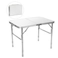 thumbnail image 1 of Costway Mesa plegable de aluminio, mesa de camping multifuncional, mesa de exterior con 3 alturas regulables y empuñadura de transporte, mesa portátil y ligera para fiestas picnic barbacoa patio, 1 of 7