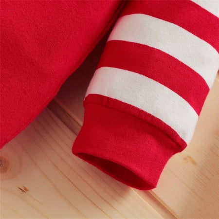 

Aayomet Baby Rompers Baby Rompers Baby Boys Girls Pajama Set Kids Toddler Snug fit Basic Cotton Sleepwear pjs for Daily Red 12