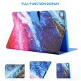 thumbnail image 6 of Dteck Slim Case For Samsung Galaxy Tab A 8.4 inch 2020 Model SM-T307 (Verizon/T-Mobile/Sprint/AT&T ), Slim Fit Case Folio Stand Cover With Built-in Card Slots, Colorful Marble, 6 of 8