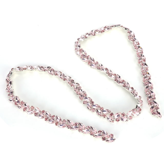 Chain, Chain Horse Eye Shape, No Rust High-definition Translucent For DIY Shoelace Clothing Decoration Accessories Jewelry Making Pink, Gray,White,Big Red
