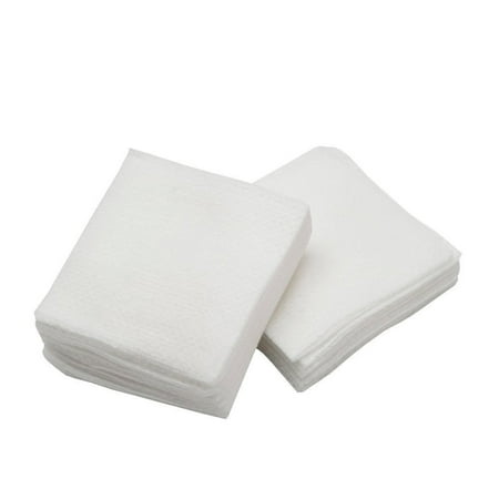 Spa Essentials 2x2 Non-Woven Esthetic Make-Up Wipes,200 count per box, Medical grade By