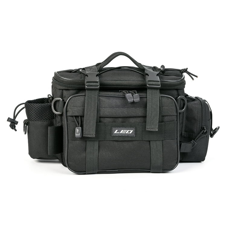 Multifunctional Fishing Tackle Bag Outdoor Sports Single Shoulder Bag Crossbody Bag Waist Pack Fishing Lures Tackle Gear Utility Storage Bag, Size: 40