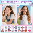thumbnail image 4 of Bracelet Making Kit for Kids, Arts and Crafts for Kids Ages 8-12, Friendship Bracelet String Maker Set Toys, Jewelry Making Kit＆DIY Travel Activity Toys Set, Christmas Birthday Gifts for Teen Girls, 4 of 11