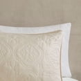 thumbnail image 4 of 3 Piece Reversible Bedspread Set Cream King/Cal King, 4 of 10