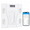 White, variant on Digital Body Fat Scale Connected to Mobile Displays BMI Body Fat Muscle Mass with Wireless Connectivity, Pink
