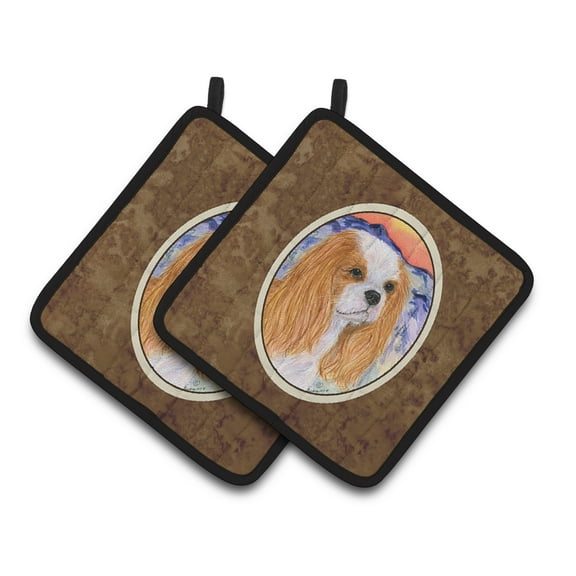Cavalier Spaniel Pair of Pot Holders