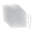 thumbnail image 3 of Tablas cuadradas de fusibles tablas de clavijas mejoran la habilidad de la habilidad de diseño resistente Interlucking artesanía de bricolaje de 5 mm, 3 of 8
