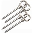 thumbnail image 1 of Kit colgante de hamaca de 4 piezas Gancho de tornillo de ojo de acero inoxidable para columpio de hamaca, 11 Feliz Sencillez, 1 of 4