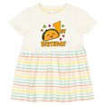 thumbnail image 3 of Inktastic 1st Birthday with Taco and Confetti Girls Baby Dress, 3 of 5