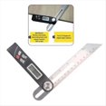 thumbnail image 3 of Stainless Steel Digital Protractor Gauge 360 Degree Electronic Level Digital Angle Finder Protractor Measuring Tool, 3 of 5