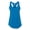 Turquoise, variant on Next Level Women's Ideal Racerback Tank